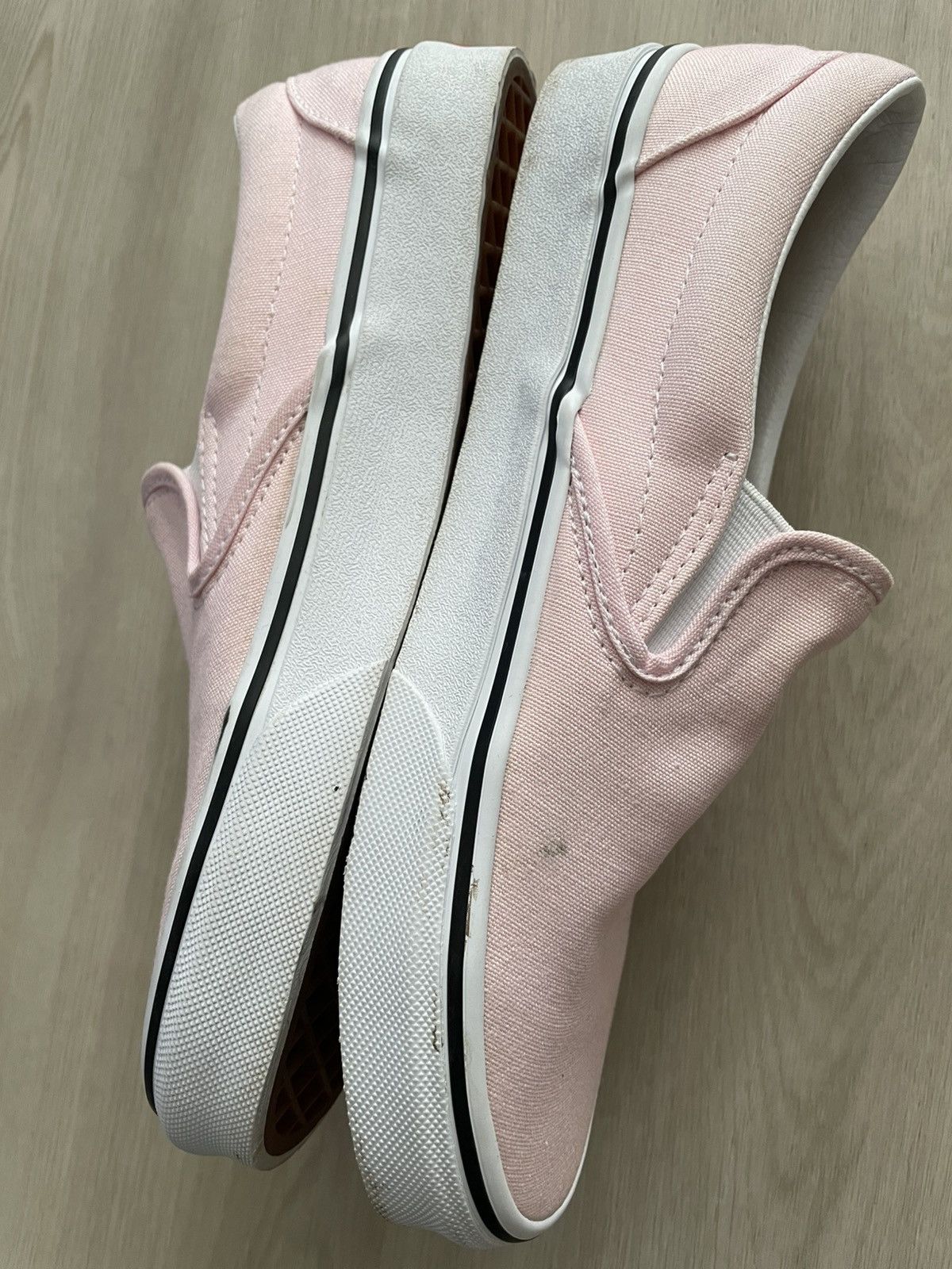 Vans VANS Classic Slip On Shoes Mens Size 6.5 Skateboard Pink Size US 8 / IT 38 - 4 Thumbnail
