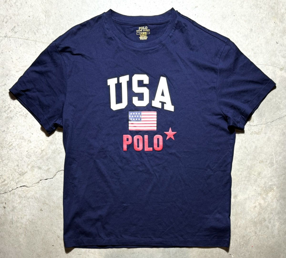 Polo Ralph Lauren × Vintage Polo Ralph Lauren USA Flag Shirt size L Size US L / EU 52-54 / 3 - 1 Thumbnail