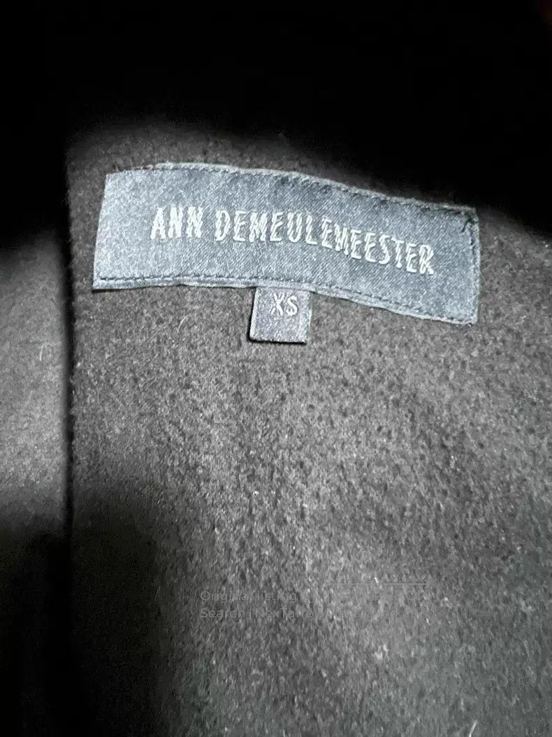 Ann Demeulemeester Ann Demeulemeester Brown Short Wool Coat Size XS / US 0-2 / IT 36-38 - 3 Thumbnail