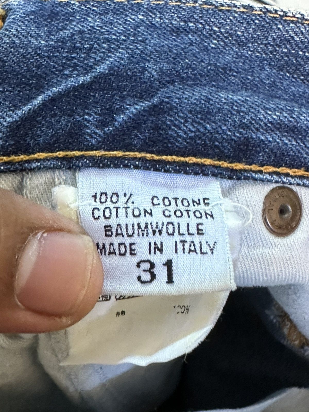 Junya Watanabe Vintage Japanese Brand Faded Ripped Distressed Denim Size US 32 / EU 48 - 9 Thumbnail