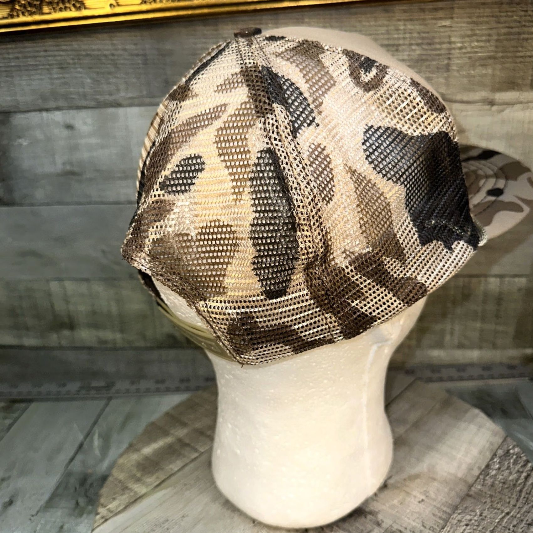 Vintage VINTAGE Desert Storm Snapback Hat Camo Rope Cap USA Military 90s Gulf War OG Size ONE SIZE - 6 Thumbnail