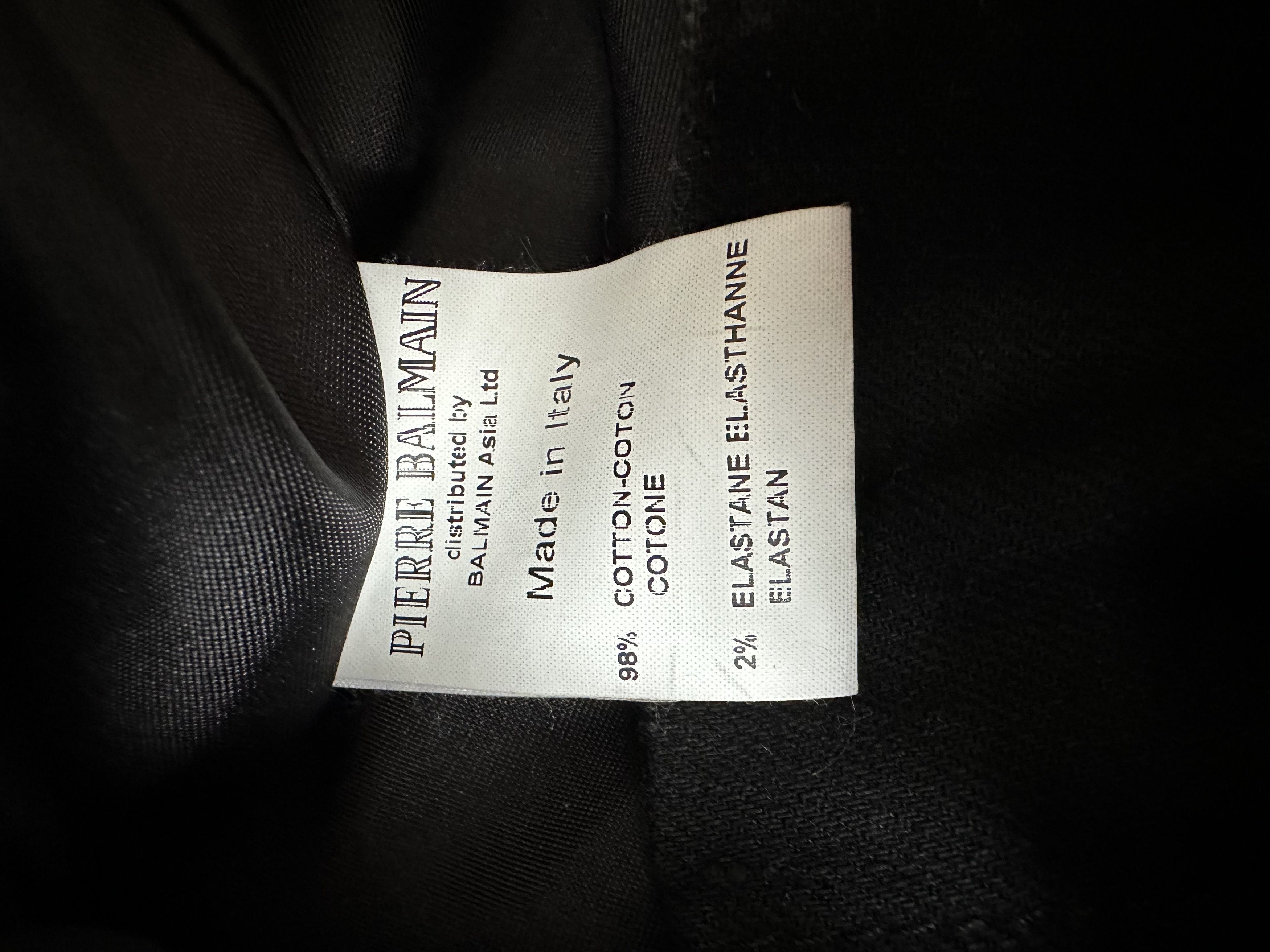 Pierre Balmain Pierre Balmain Studded Trench Coat Biker Black Size XS / US 0-2 / IT 36-38 - 7 Thumbnail