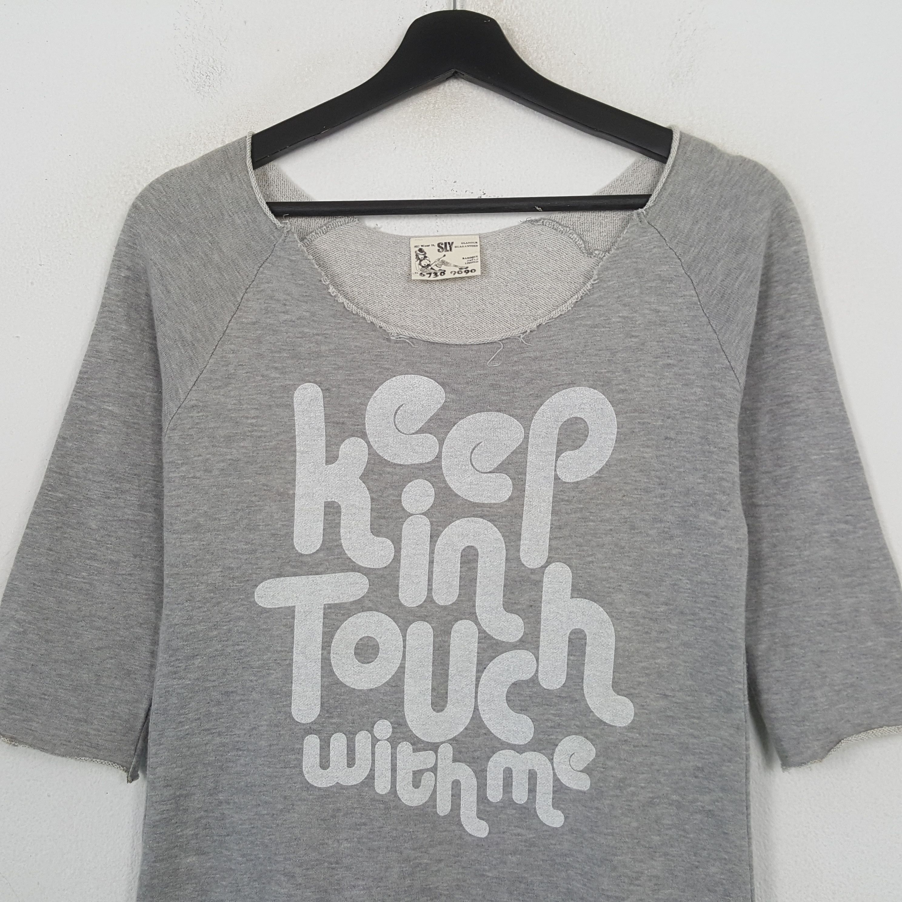 SLY SLY Keep In Touch With Me Tshirt C301N45 Size S / US 4 / IT 40 - 2 Thumbnail