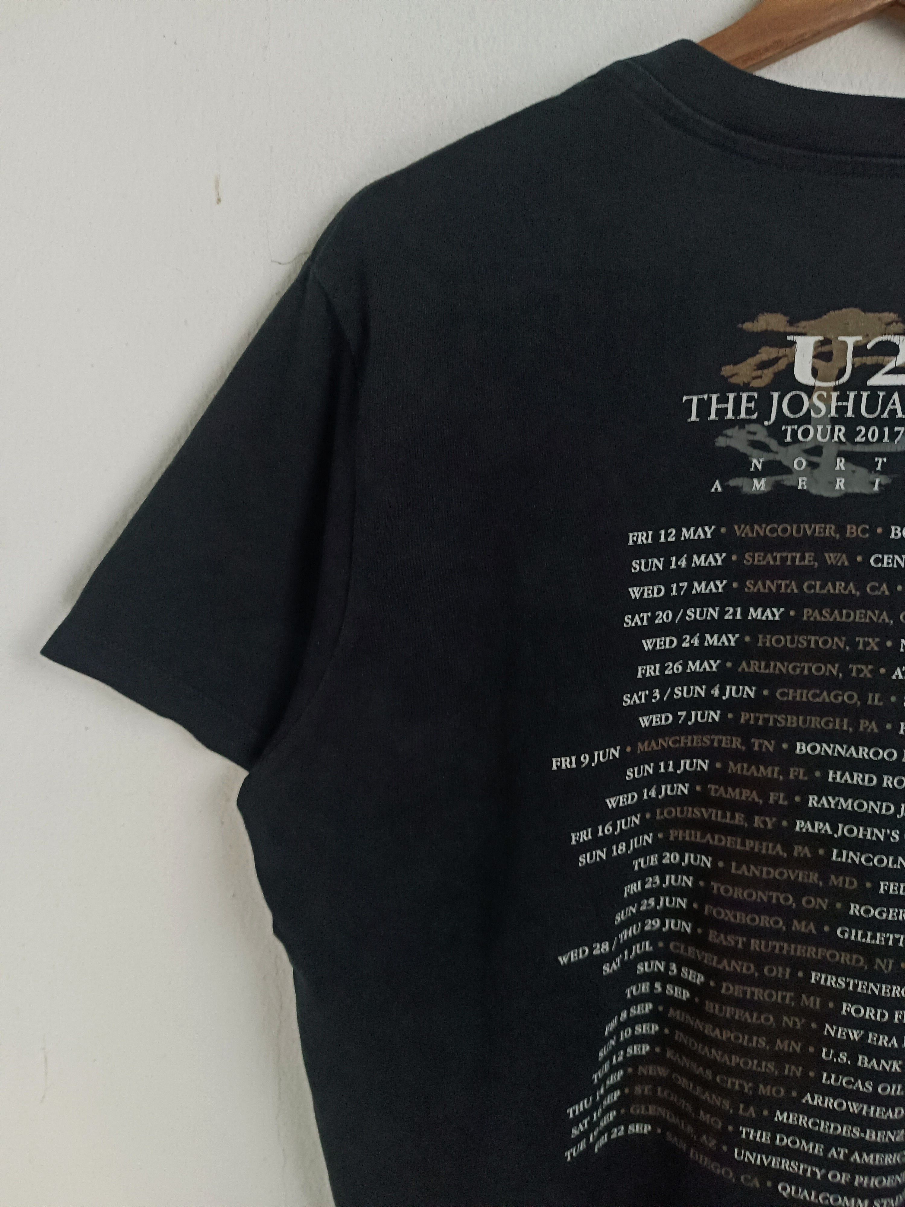 Band Tees VINTAGE 2017 U2 JOSHUA TREE NA TOUR rem oasis who Size US M / EU 48-50 / 2 - 11 Thumbnail
