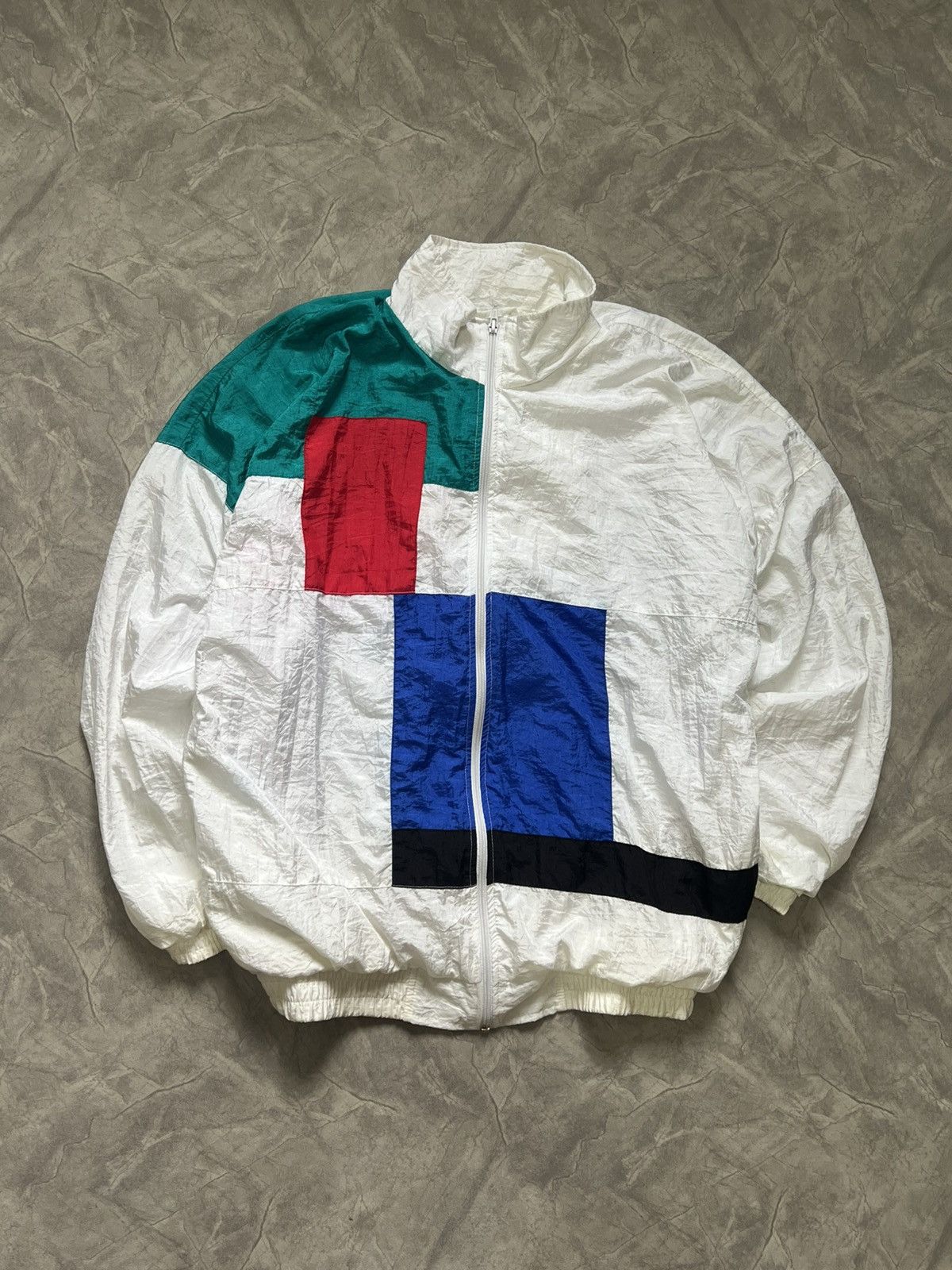 Vintage Vintage Retro Windbreaker Size US M / EU 48-50 / 2 - 1 Thumbnail