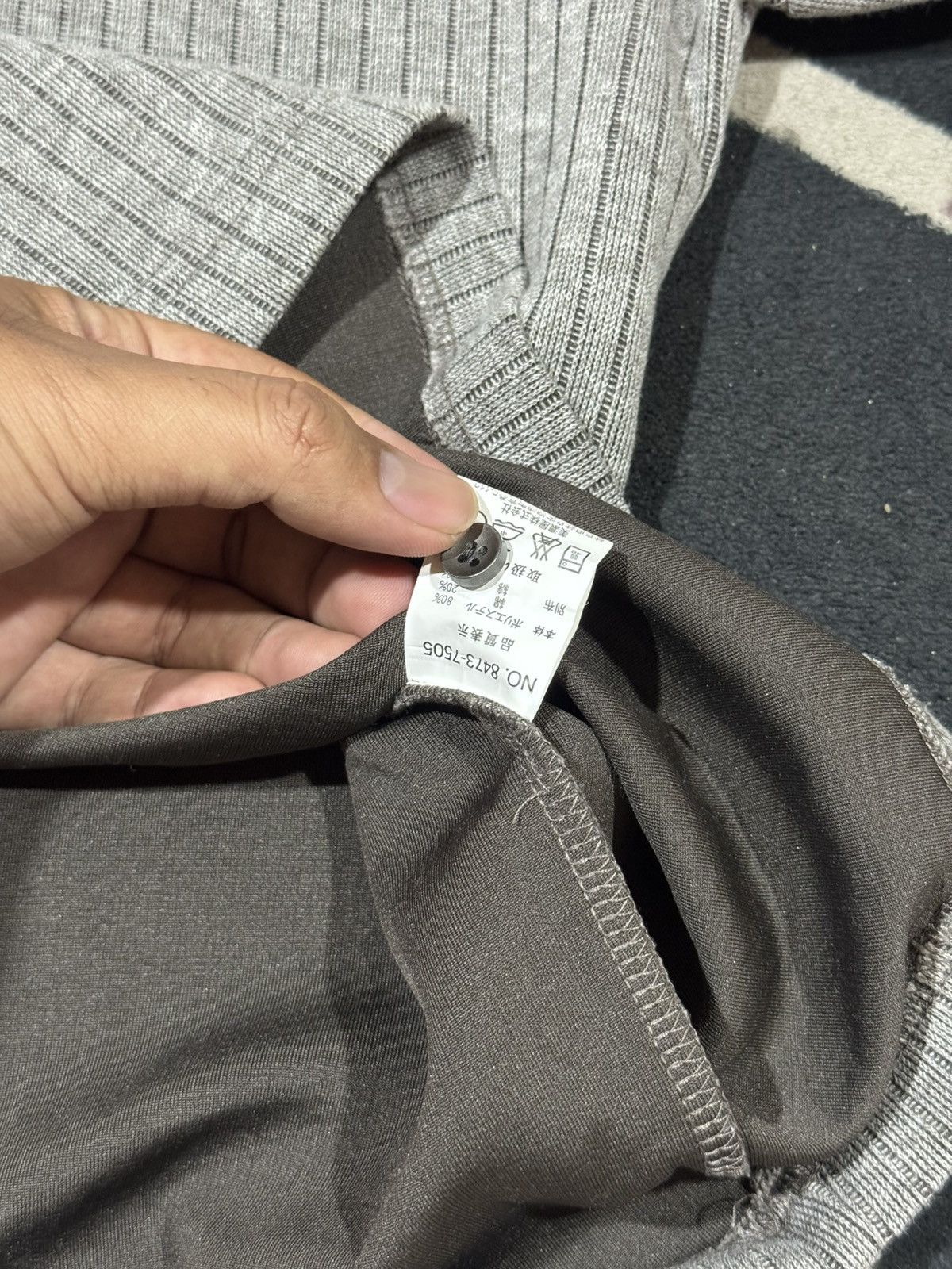 If Six Was Nine Louis Chavlon Thermal Long Sleeve Japanese Size US L / EU 52-54 / 3 - 6 Thumbnail