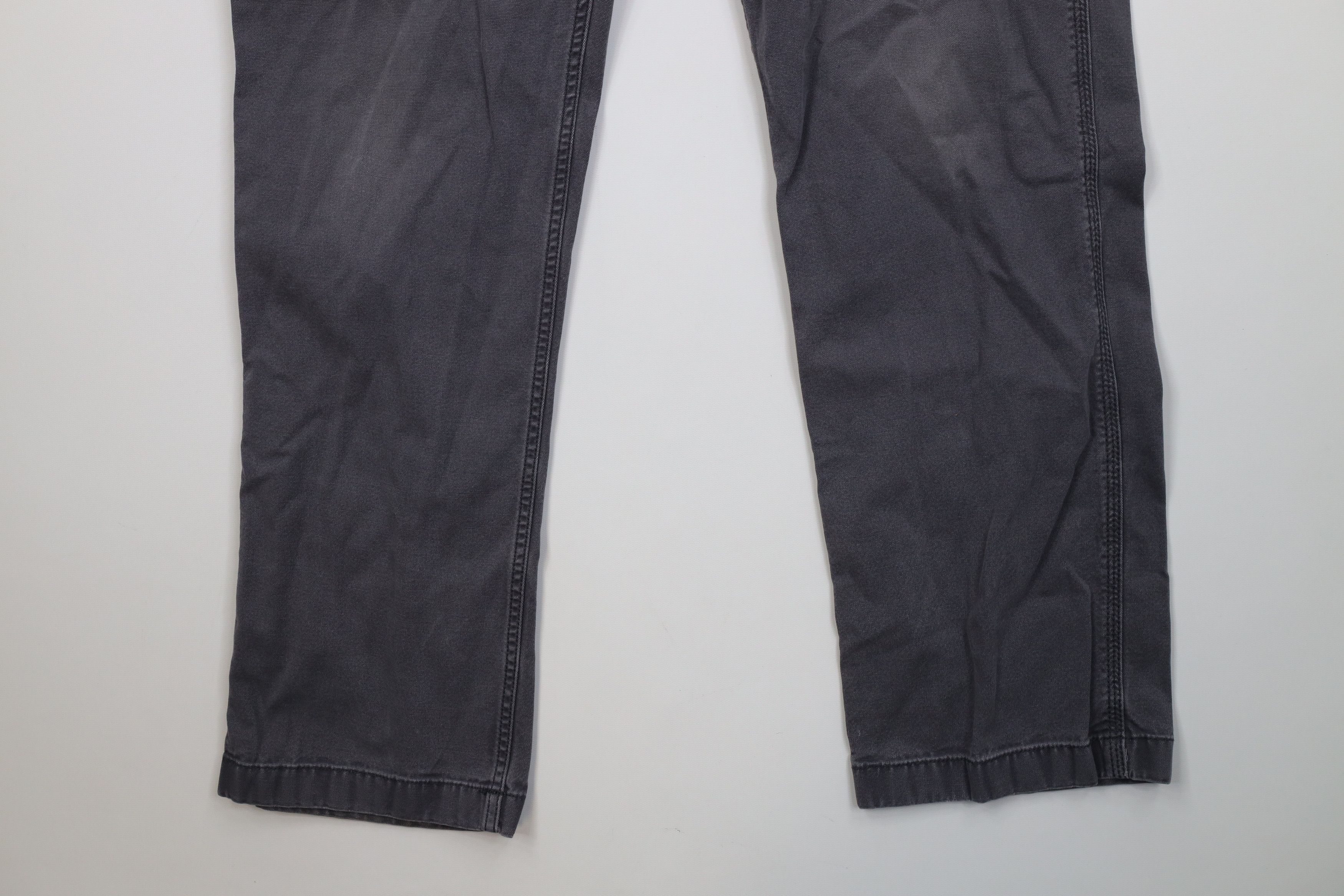 Carhartt Vintage Y2K Carhartt Relaxed Fit Canvas Cargo Pants Gray Size US 36 / EU 52 - 4 Thumbnail