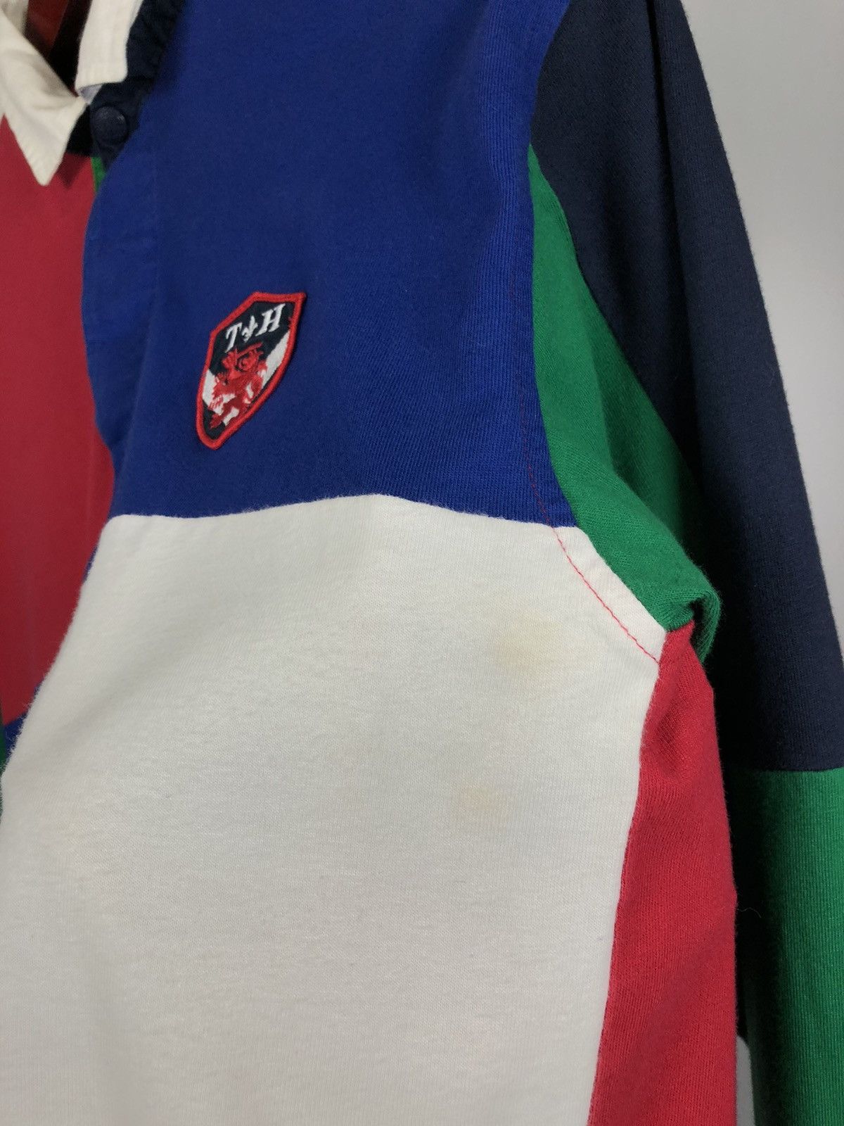 Tommy Hilfiger Tommy Hilfiger vintage polo long sleeve rare size XL Size US XL / EU 56 / 4 - 9 Thumbnail