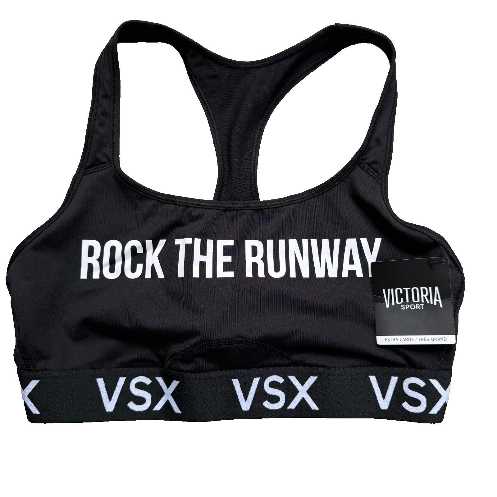 Victoria's Secret Victoria's Secret VSX Rock The Runway Sports Bra XL Black Size XL / US 12-14 / IT 48-50 - 1 Thumbnail