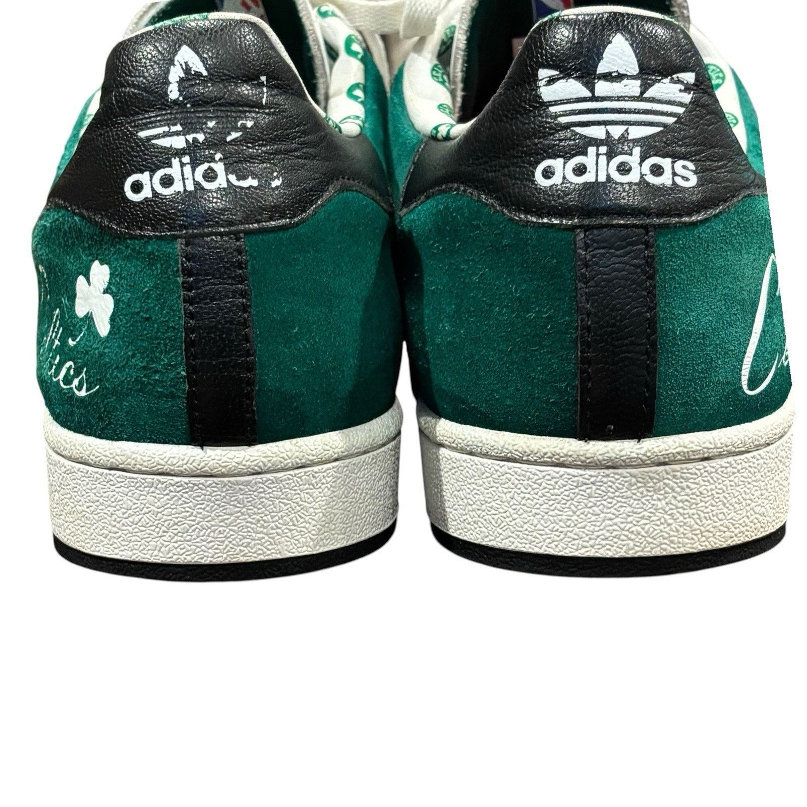 Adidas Adidas Superstar Shell Toe Boston Celtics Men’s 13 014118 Size US 13 / EU 46 - 5 Thumbnail