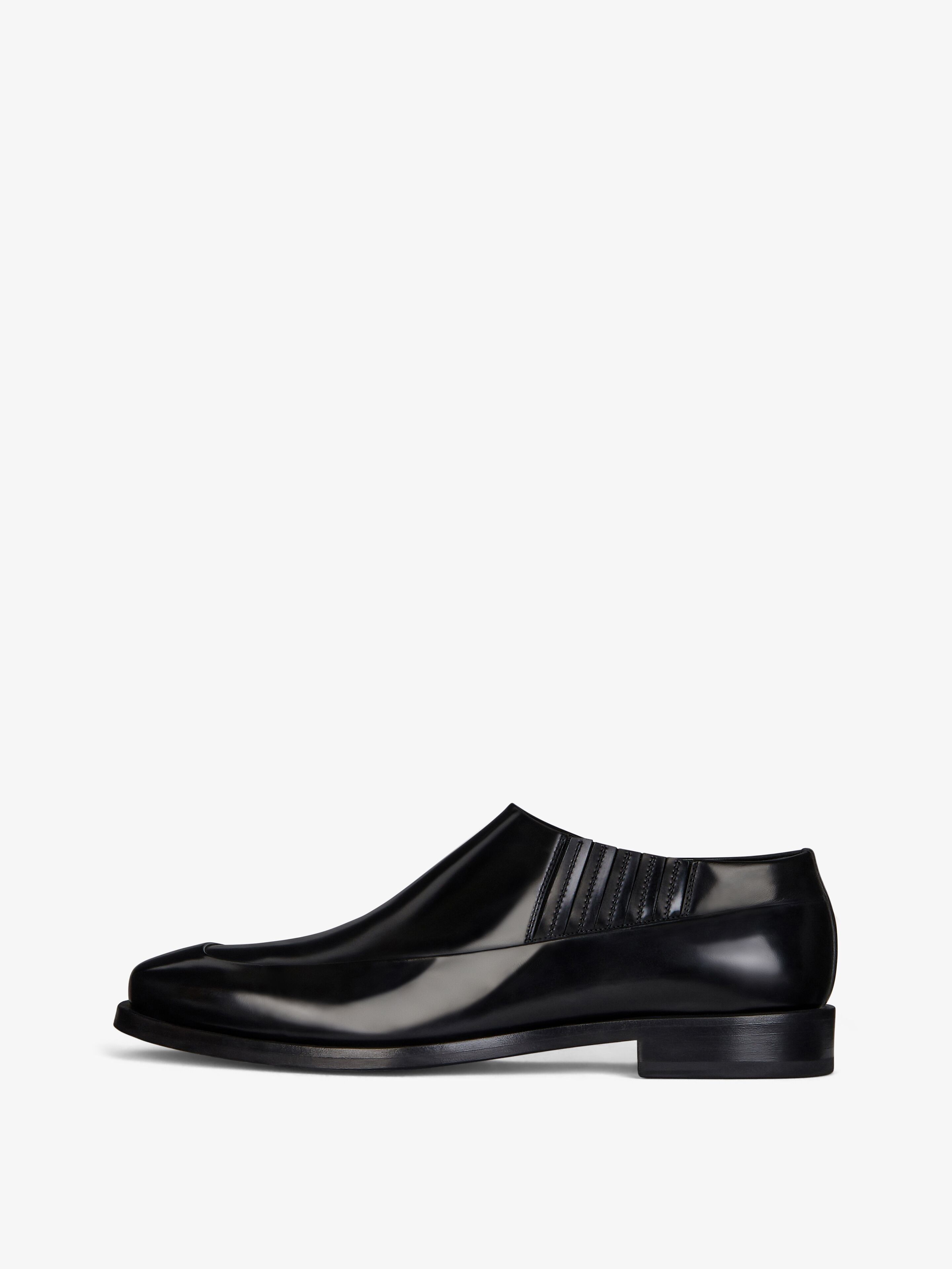 Givenchy o1srvl11e0925 Squared Derbies In Leather in Black Size US 12 / EU 45 - 3 Thumbnail