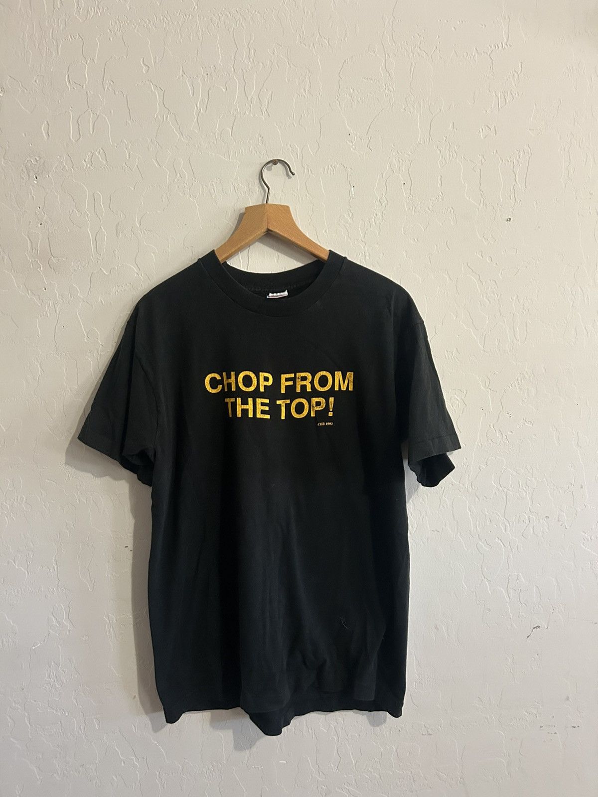 Fruit Of The Loom Vintage 1993 Union Chop from the Top Shirt Size Large Size US L / EU 52-54 / 3 - 1 Thumbnail