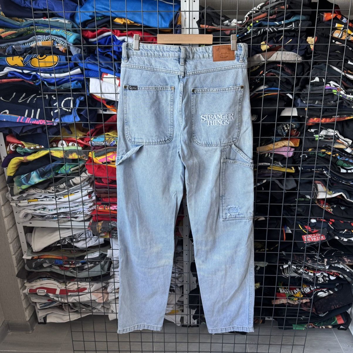 Karl Kani Karl KANI x Stranger Things Baggy Jeans Size US 30 / EU 46 - 2 Thumbnail