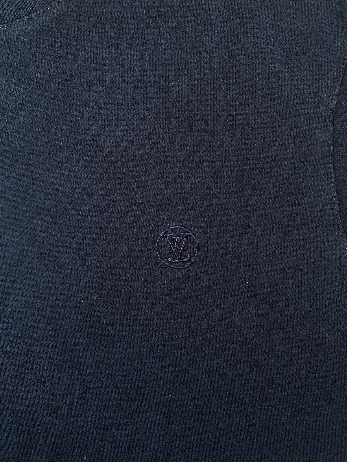 Louis Vuitton Louis Vuitton Simple Logo Navy Tee Size US XS / EU 42 / 0 - 2 Thumbnail