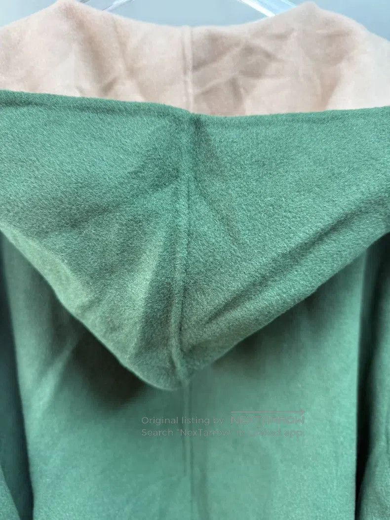 Max Mara Max Mara Long Military Green Hooded Coat Size XS / US 0-2 / IT 36-38 - 6 Thumbnail