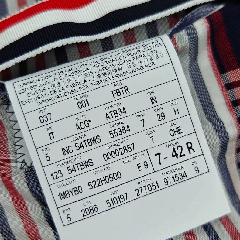 Thom Browne Thom Browne Size 42Plaid Suit Jacket 2501-Nextarrow Size 42R - 8 Thumbnail