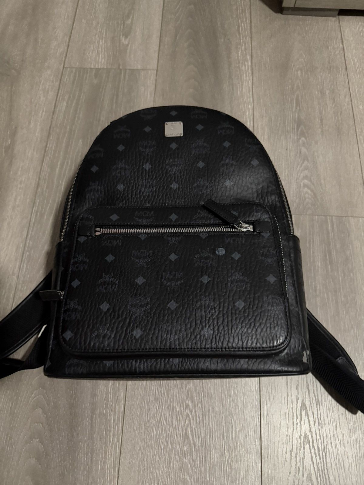 MCM MCM stark black medium backpack Size ONE SIZE - 2 Thumbnail