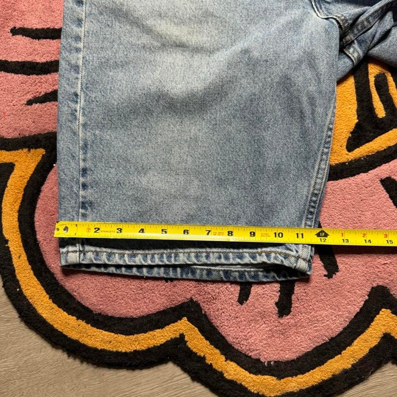 Levi's × Vintage Vintage Levi’s Strauss 550 Relaxed Fit Orange Tab Jean Short Size US 38 / EU 54 - 6 Thumbnail