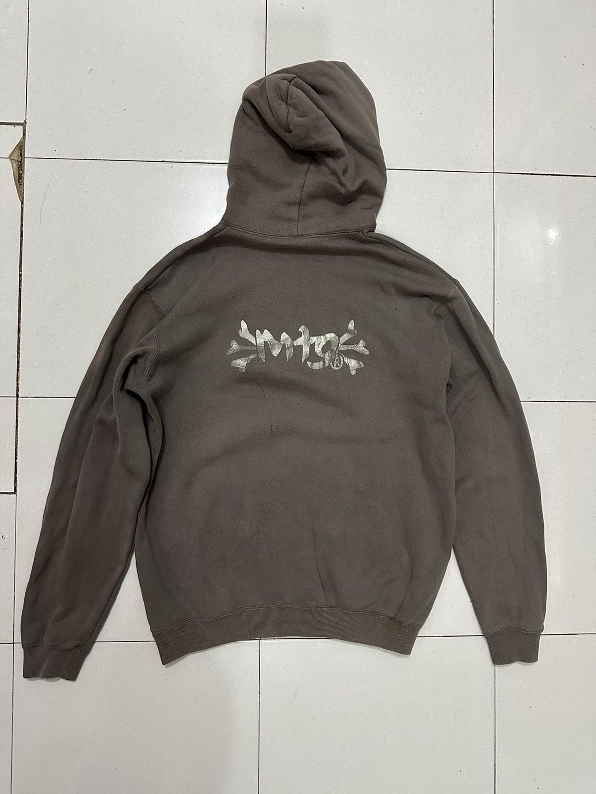 Japanese Brand Distress Punk SKULL Cross By Montage Japan Hoodie Size US L / EU 52-54 / 3 - 10 Thumbnail