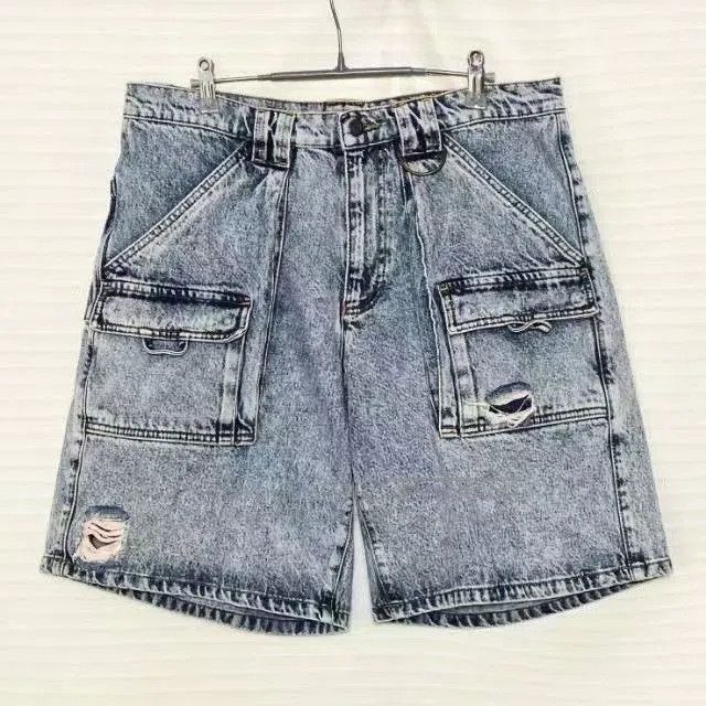 Moschino Moschino Denim Ripped Shorts. Size US 34 / EU 50 - 1 Thumbnail