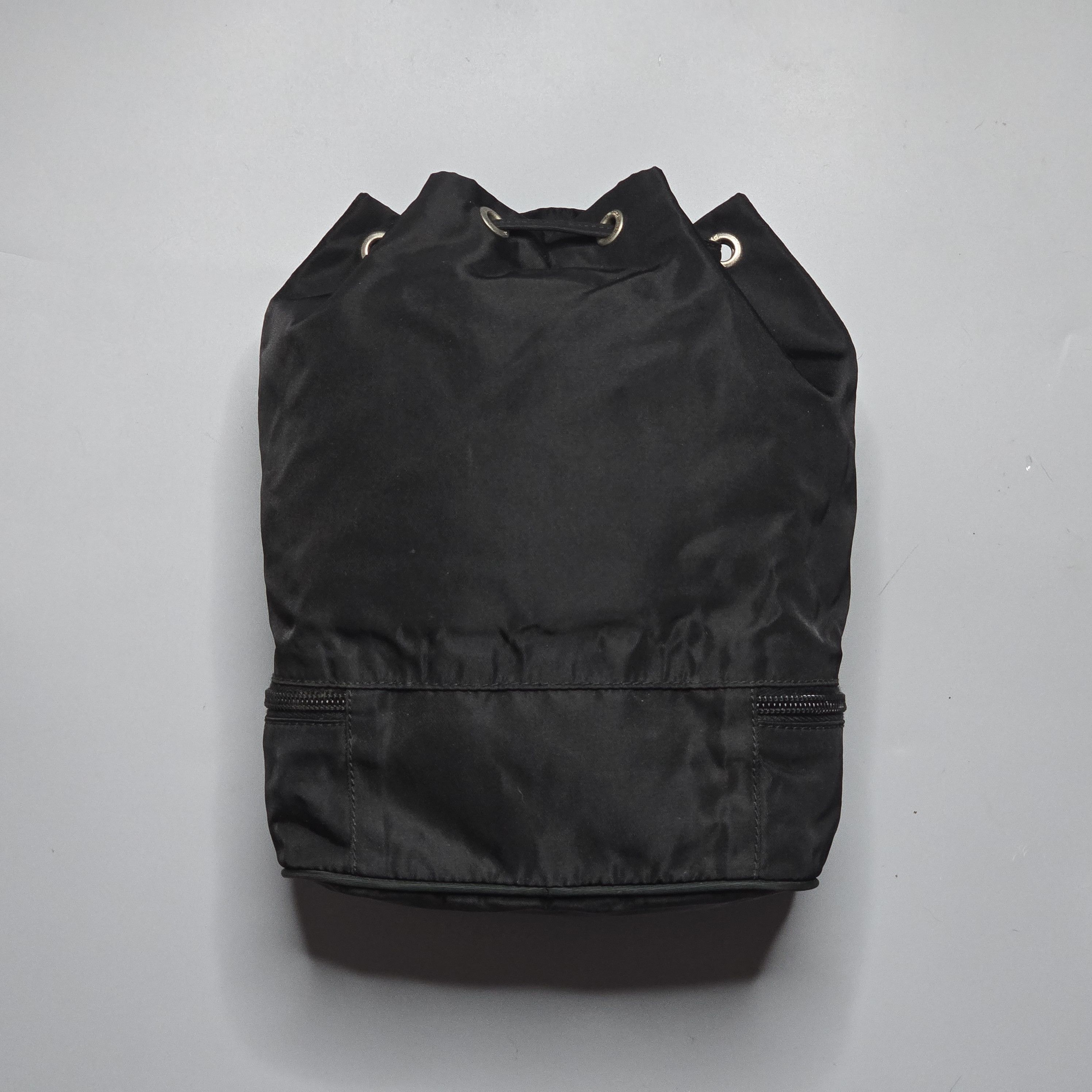 Prada Prada - Vela Nero Bucket Bag - Small Size ONE SIZE - 3 Thumbnail
