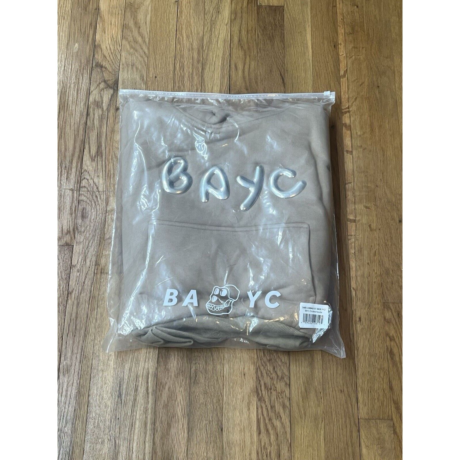 Other Bored Ape Yacht Club BAYC Chrome Double Faced Beige Hoodie Size M / US 6-8 / IT 42-44 - 1 Thumbnail