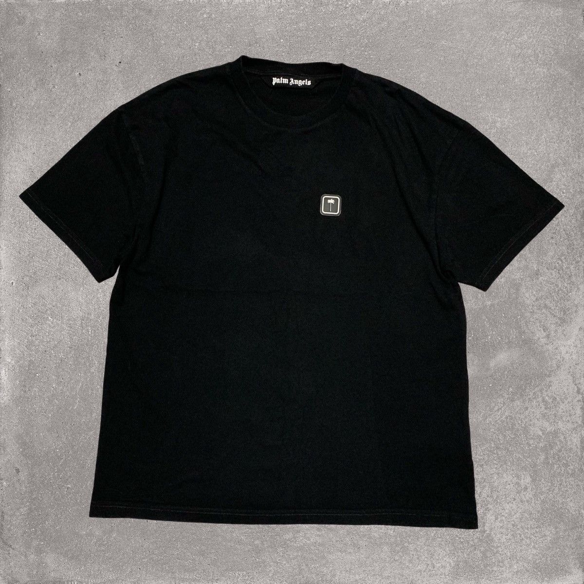 Palm Angels Palm Angels Large Palm Tree Patch Black Tee Size US L / EU 52-54 / 3 - 1 Thumbnail