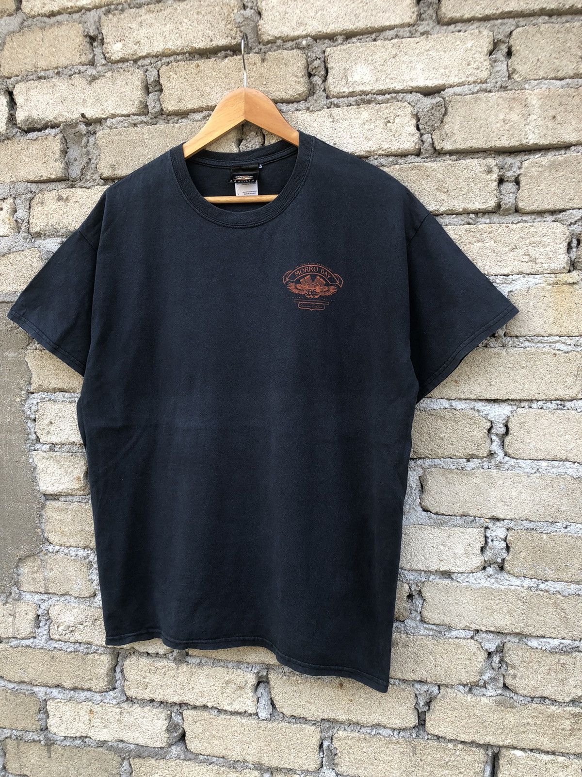 Harley Davidson × Japanese Brand × Vintage Vintage Sunfaded Morro Bay Route 66 Tshirts Size US L / EU 52-54 / 3 - 8 Thumbnail
