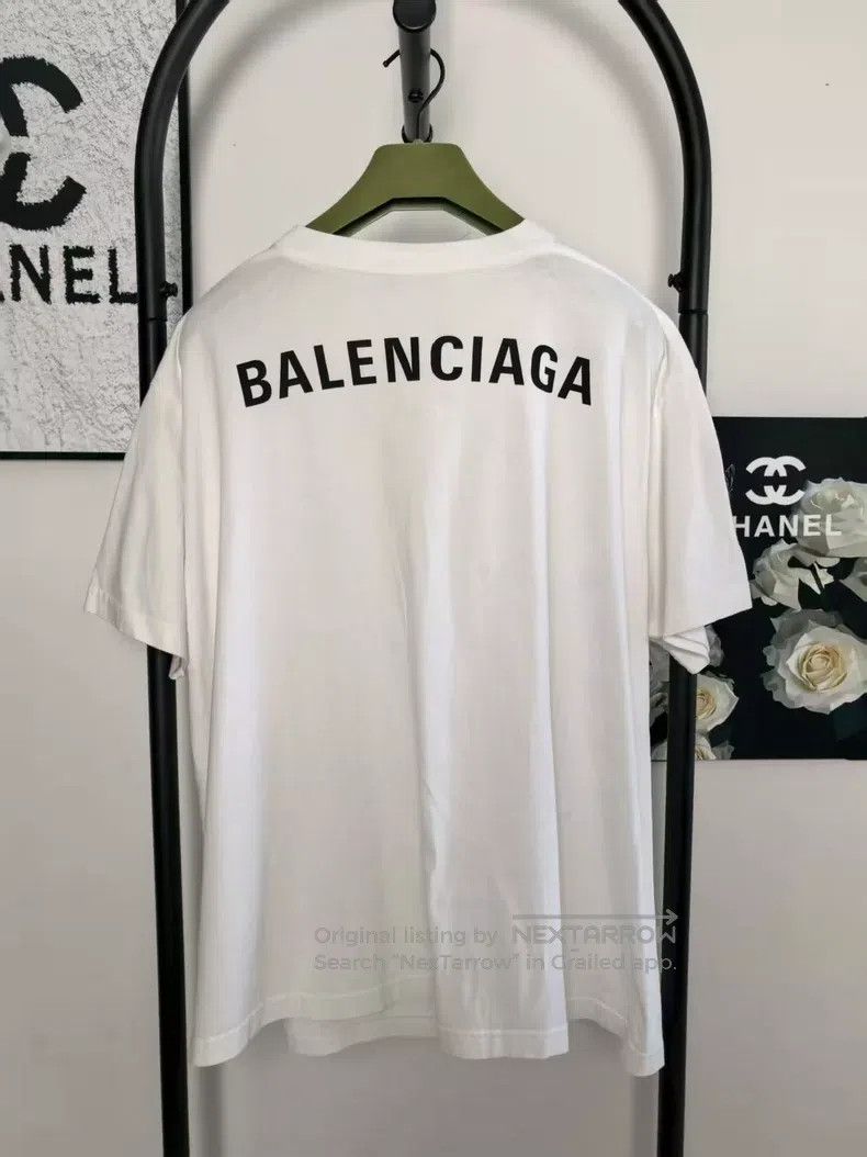 Balenciaga Balenciaga Letter Logo Short Sleeve Size US M / EU 48-50 / 2 - 1 Thumbnail