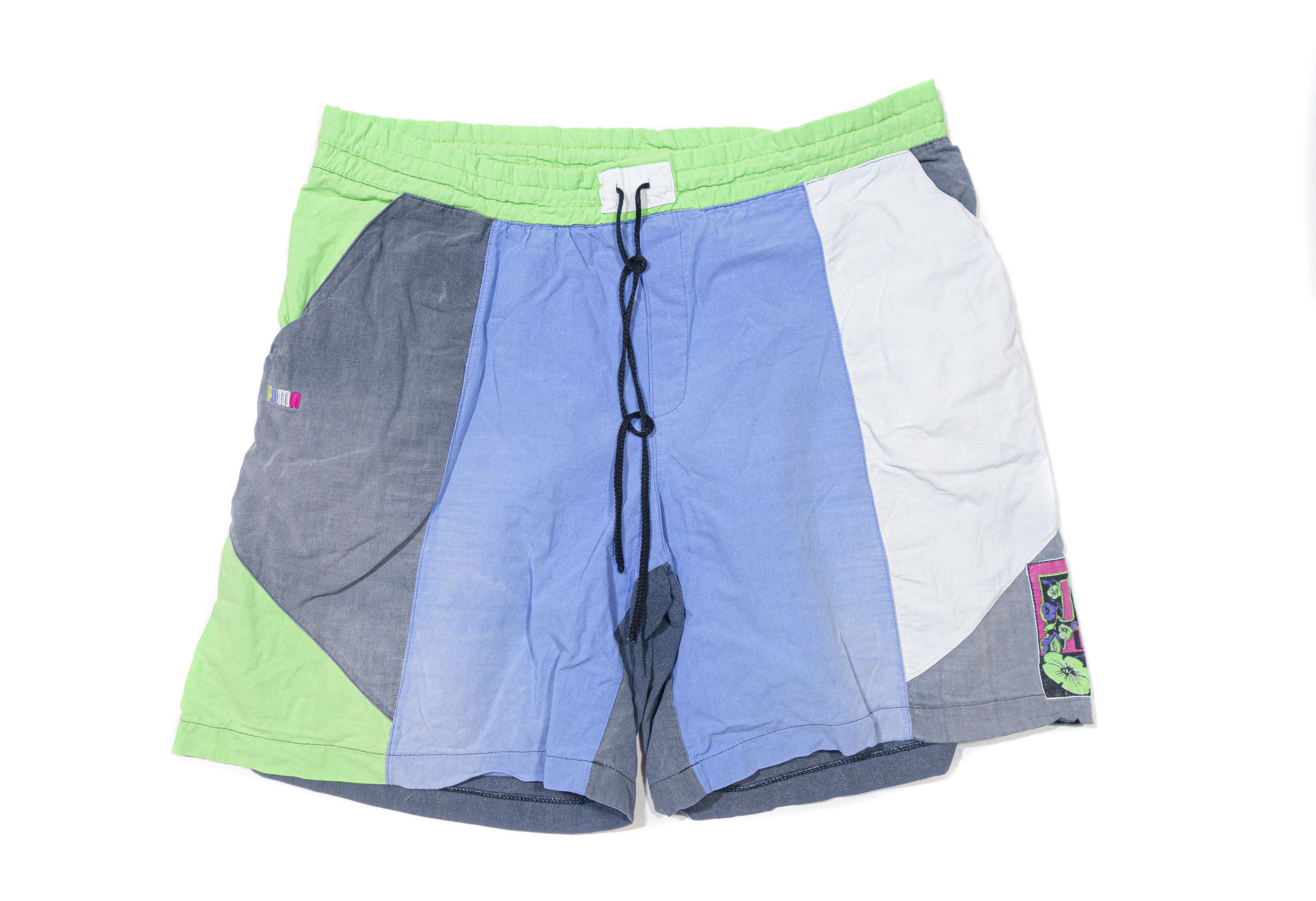 Puma 90S Logo Faded Shorts Size US 34 / EU 50 - 1 Thumbnail