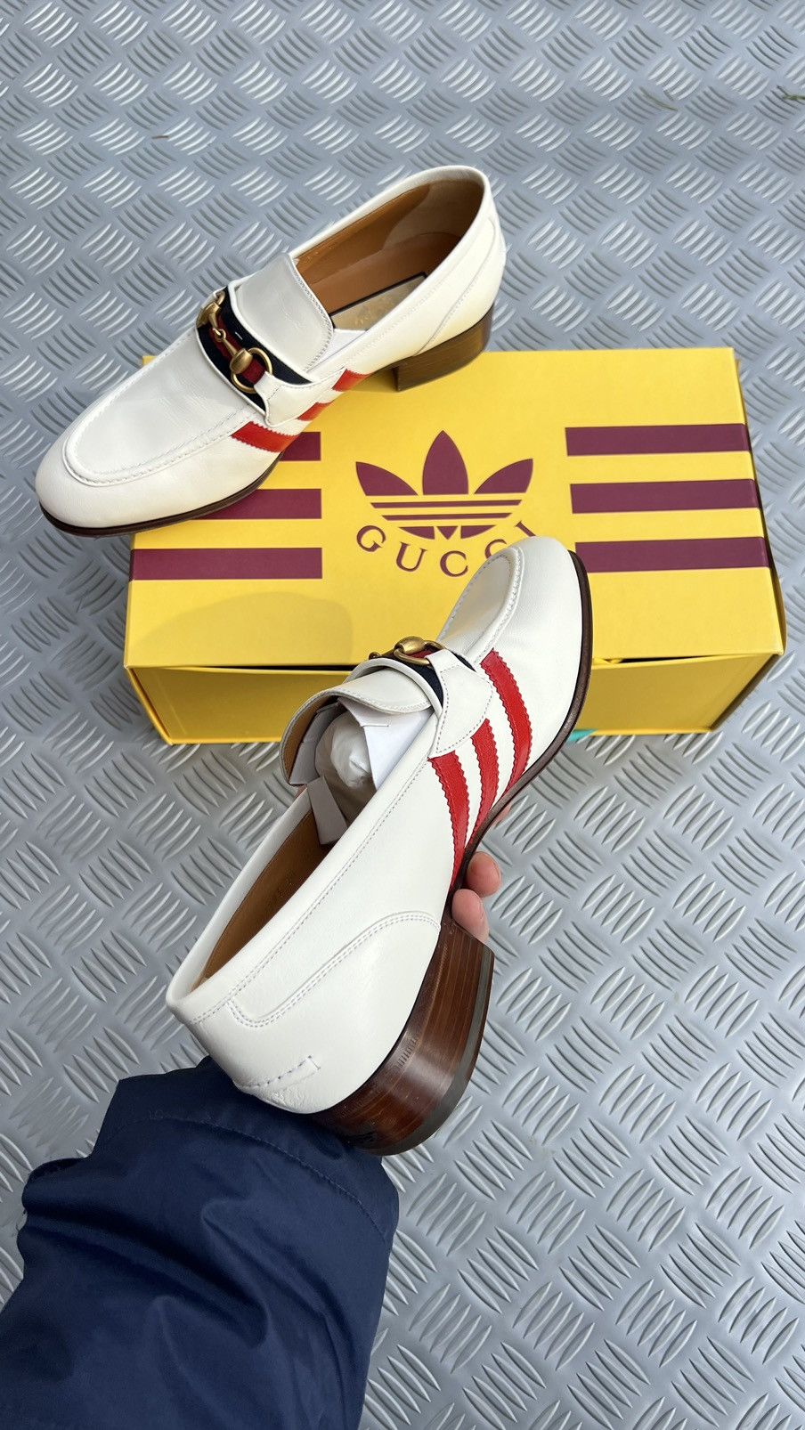 Gucci Gucci x Adidas Size US 10 / EU 43 - 4 Thumbnail