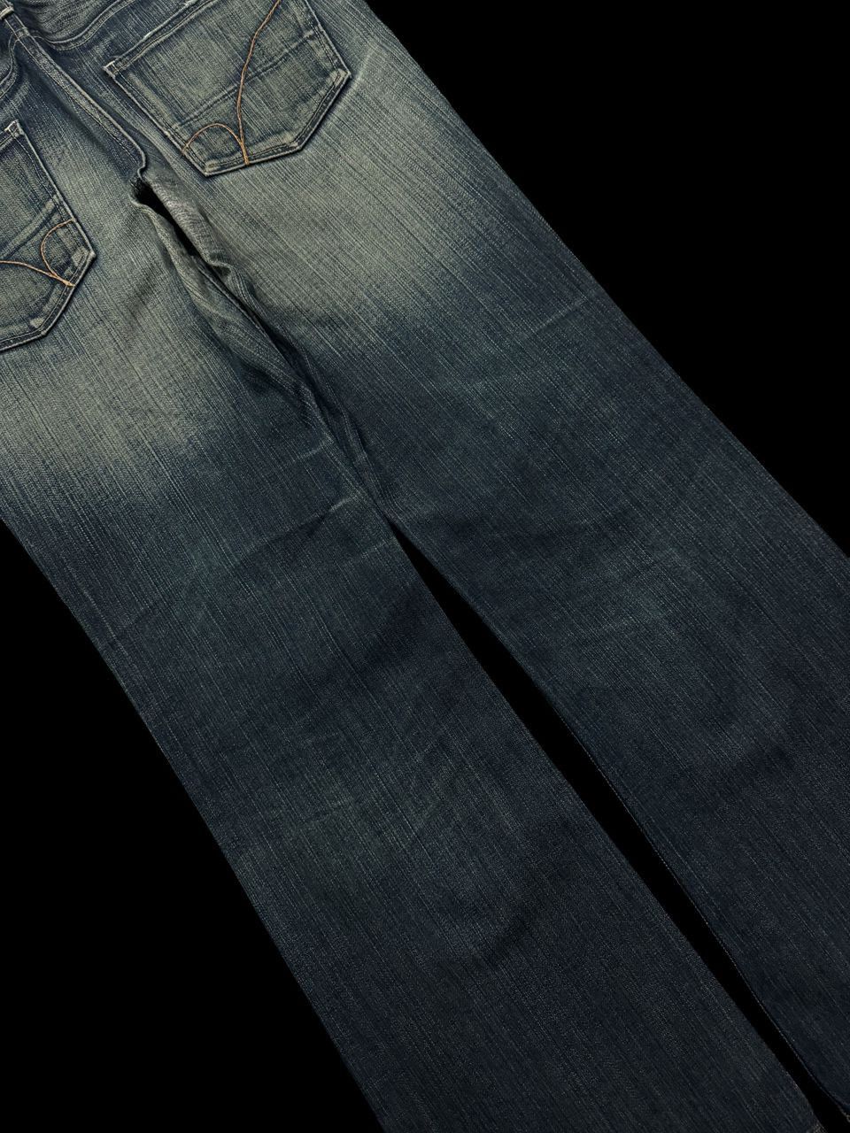 Acne Studios 💥Flare💥90’s Style Back Number Insane Rusty Mudwash Dark Jean Size US 34 / EU 50 - 20 Thumbnail