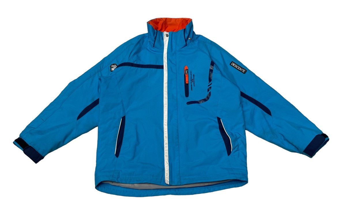 Descente × Vintage Vintage Brand Descente Heat Navy Ski Jacket 1990s Size US S / EU 44-46 / 1 - 2 Thumbnail