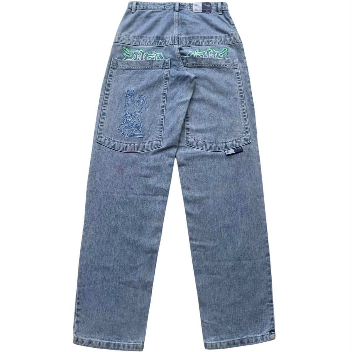 Japanese Brand JNCO Style A California Baggy Loose Pants Size US 29 - 2 Thumbnail