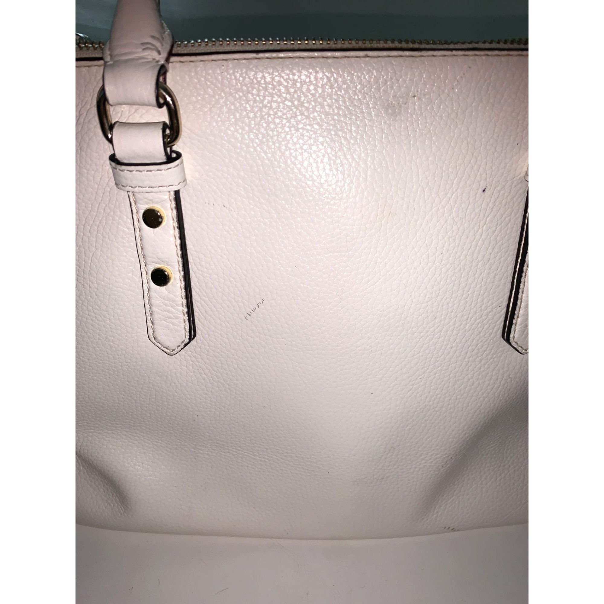 Kate Spade Kate Spade Mulberry Street Off White Pebble Leather Crossbod Size ONE SIZE - 8 Thumbnail