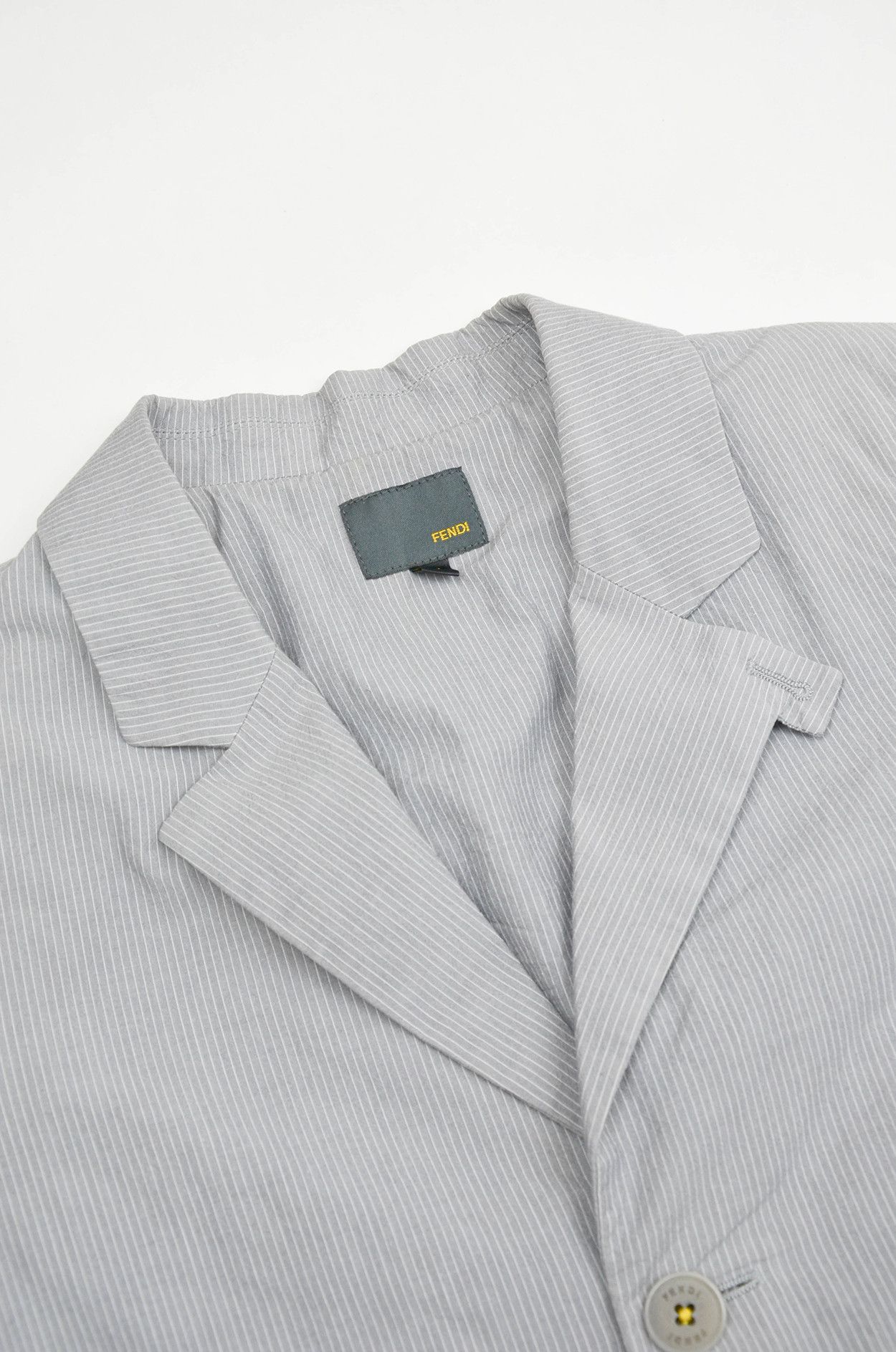 Fendi Fendi Kids Striped Cotton Blazer – Size 10A – Made in Italy Size 40R - 9 Thumbnail
