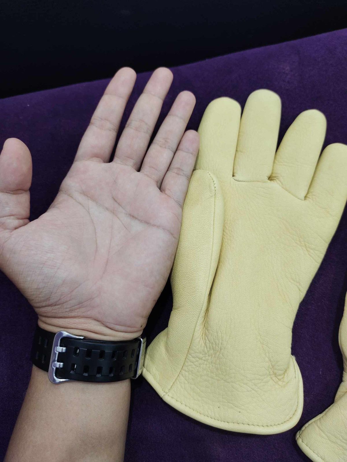Leather Elskin Roper Glover by Geier glove Size ONE SIZE - 7 Thumbnail