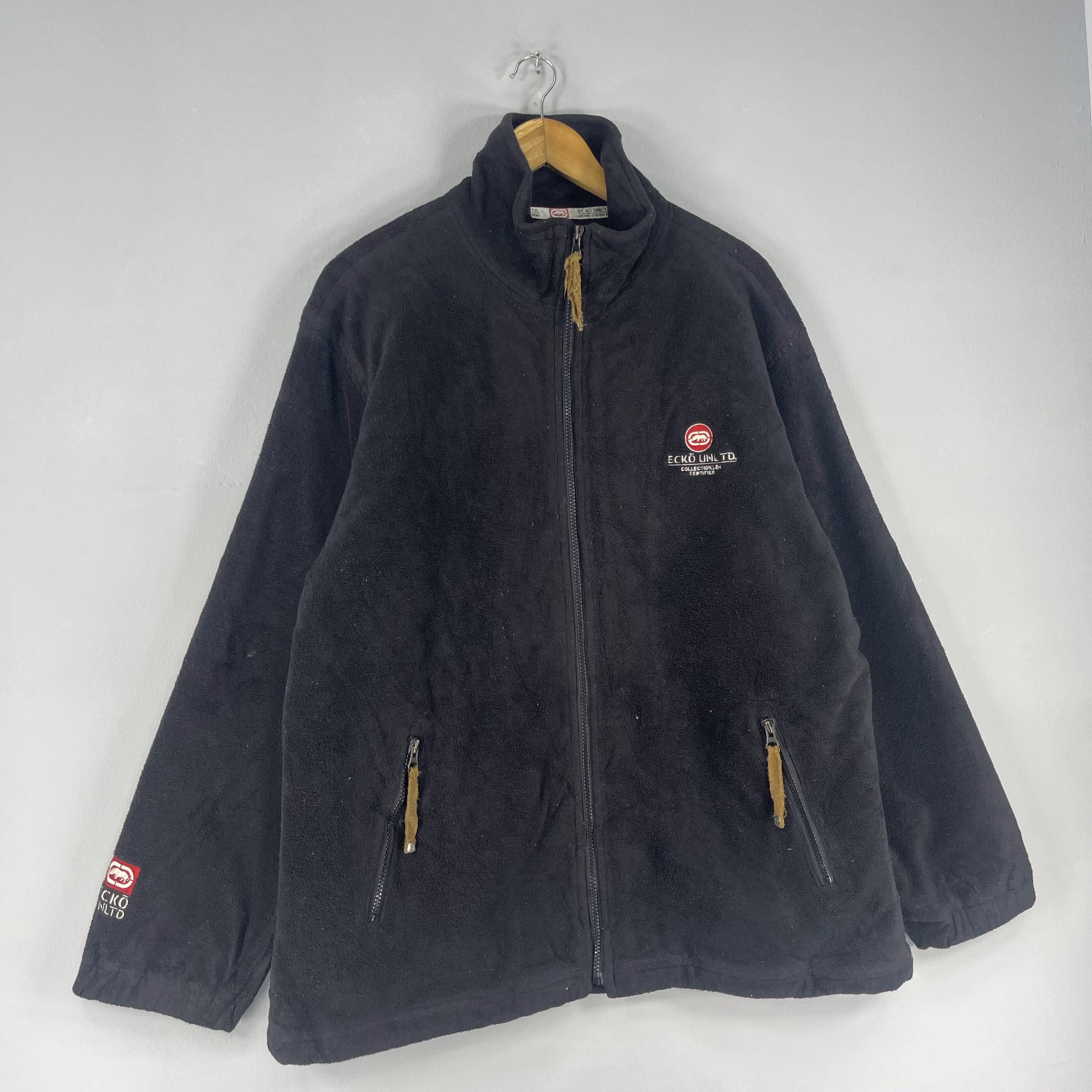 Ecko Unltd. Vintage 1990s Ecko Unltd Cold Weather Warmer Fleece Jacket Size US L / EU 52-54 / 3 - 3 Thumbnail