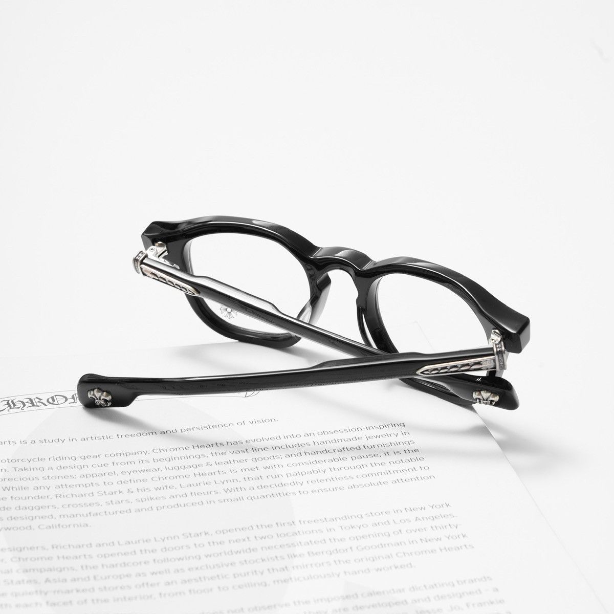 Chrome Hearts CHROME HEARTS CHIRP CHIRP BLACK GLASSES Size ONE SIZE - 7 Thumbnail
