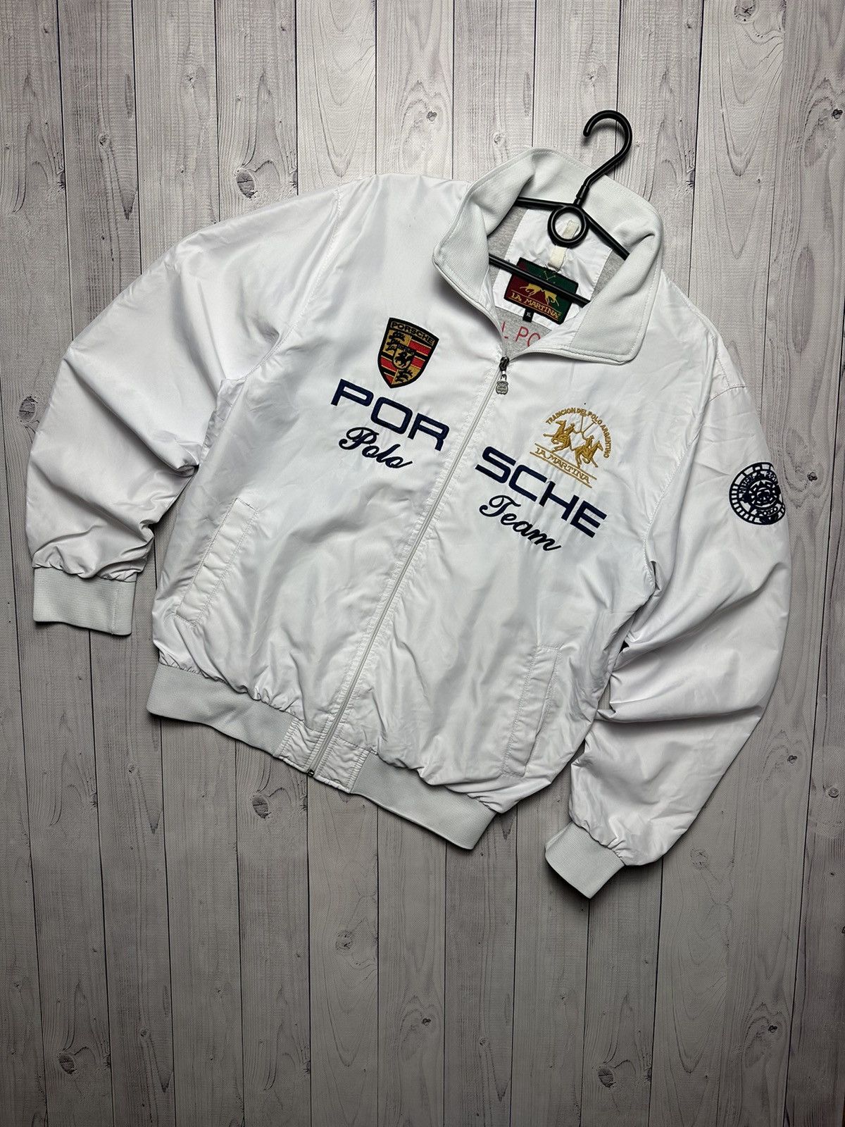 Porsche Design × Vintage Vintage L A Martina Porsche racing jacket size L logo Size US L / EU 52-54 / 3 - 1 Thumbnail