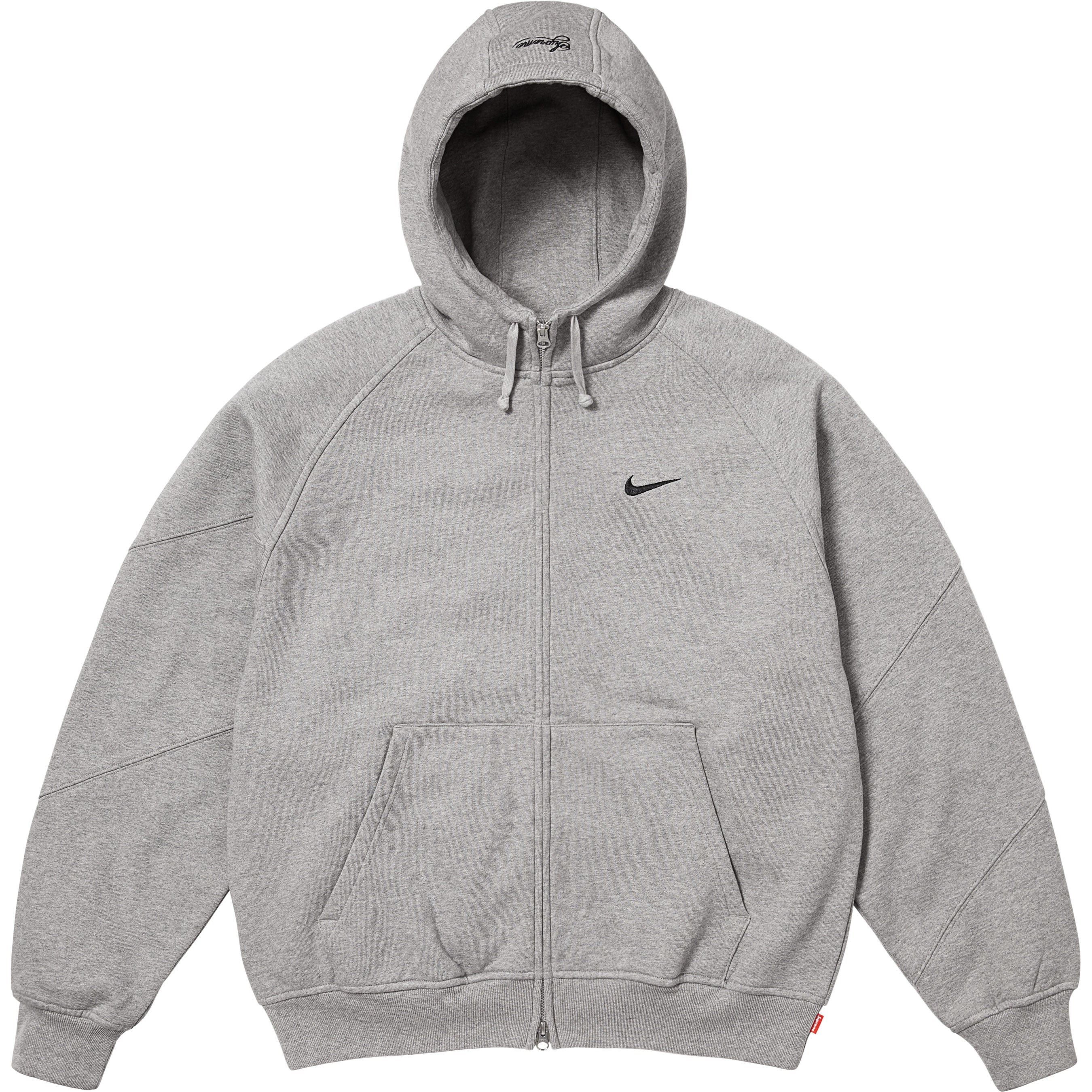 Nike × Supreme Supreme Nike Zip Up Hooded Sweatshirt | Grailed