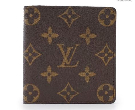 Louis Vuitton Portovier 6 Cult Credit Monogram Bi-fold Wallet