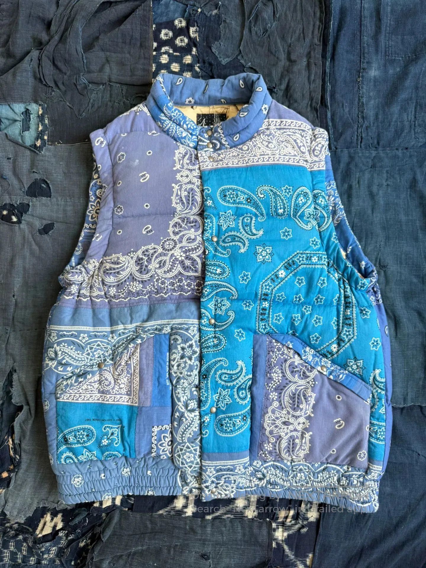 Visvim visvim insulator down vest in blue. Size US L / EU 52-54 / 3 - 1 Thumbnail