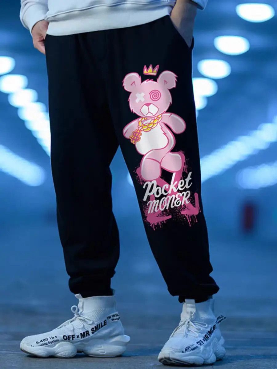 Designer × Japanese Brand Streetwear Loose Hip Hop Designer Casual Pants Size US 34 / EU 50 - 1 Thumbnail