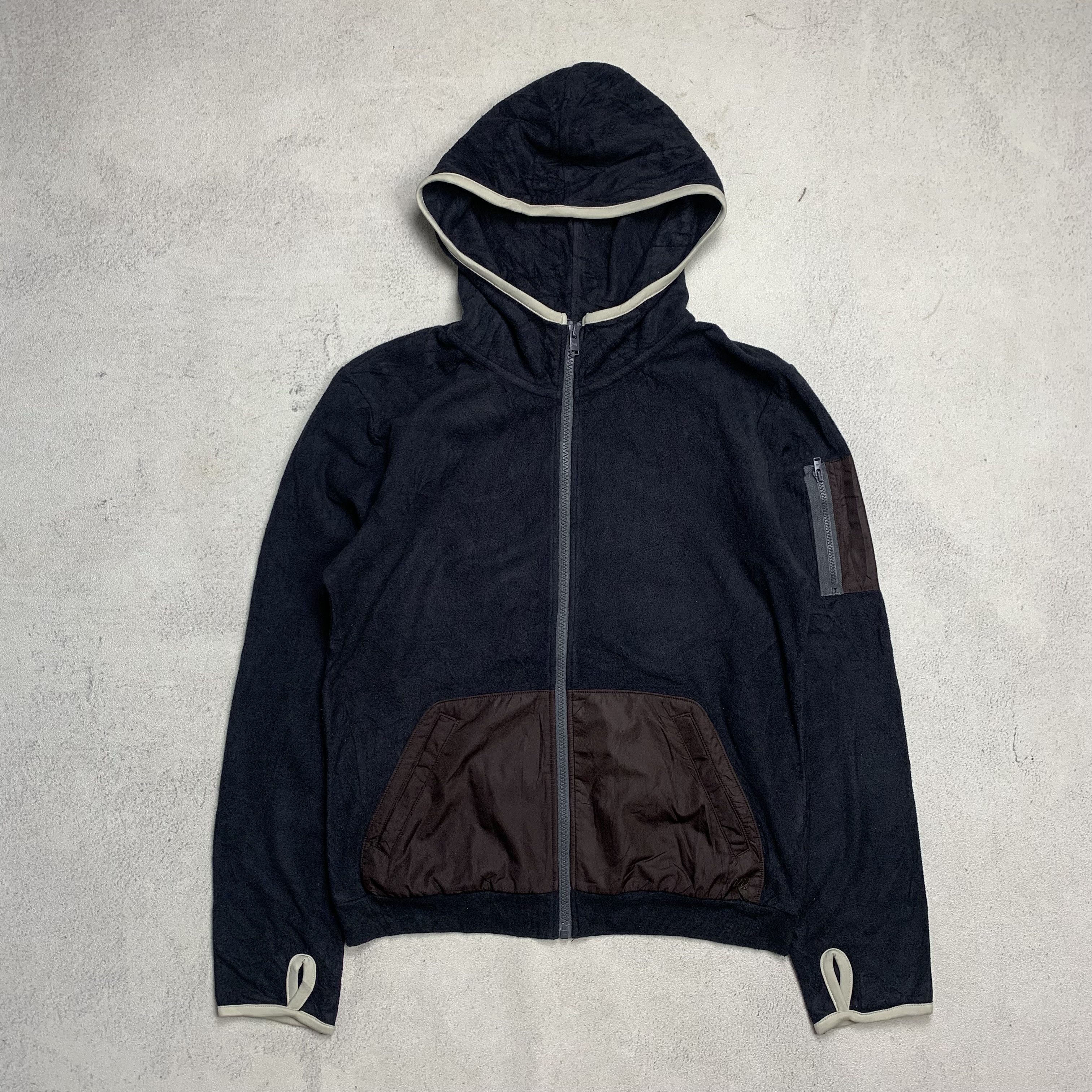 Undercover AW03 Undercover Scab Knit Double Zip Hoodie | Grailed