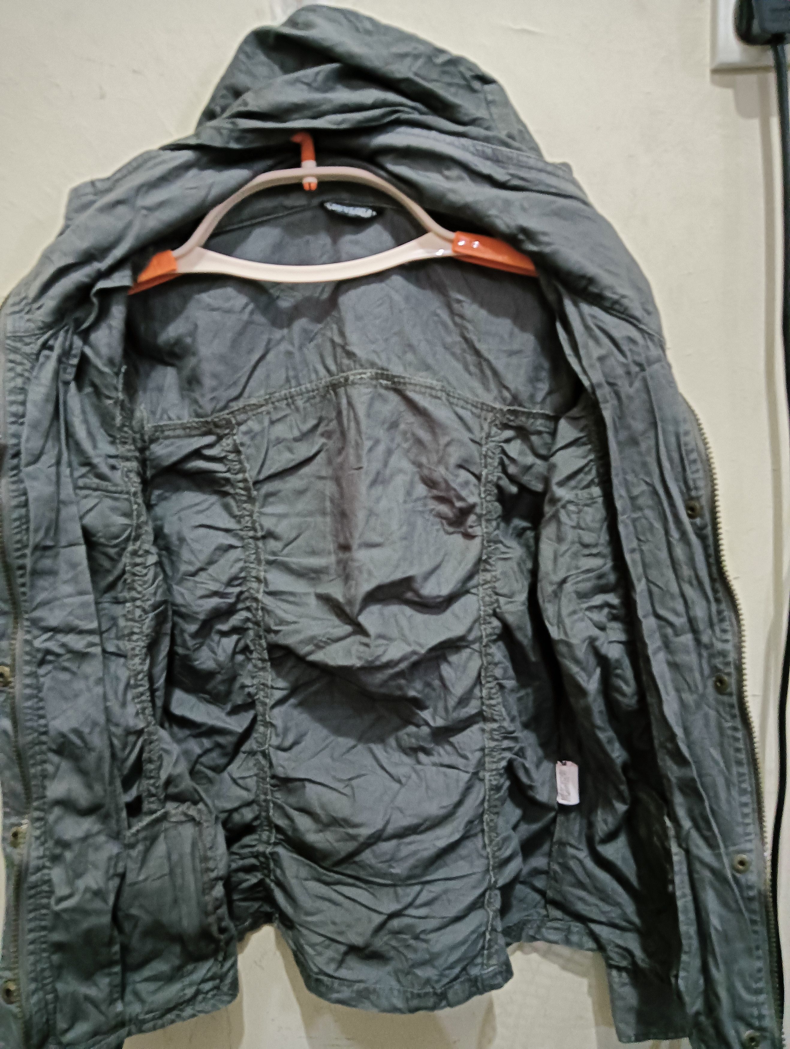 Other JESSY LOGAN GREEN ARMY ZIP@XBUTTON JACKET Size US M / EU 48-50 / 2 - 5 Thumbnail