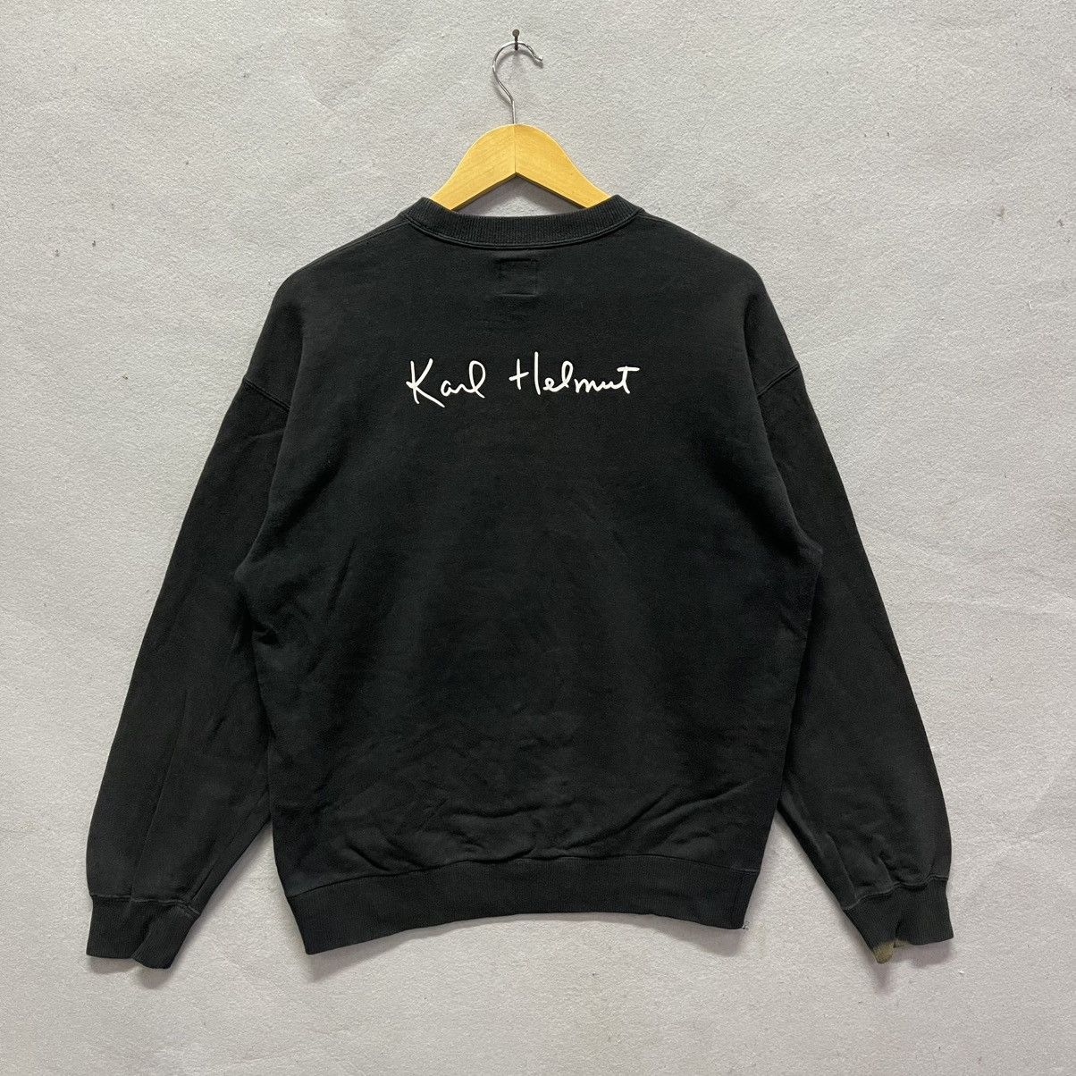Karl Helmut Vintage Karl Helmut Double Face Embroidery Sweatshirt Size US M / EU 48-50 / 2 - 6 Thumbnail