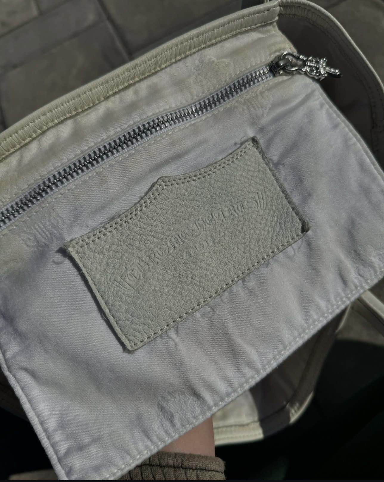 Chrome Hearts Cross Patch FS Leather Tote Bag Size ONE SIZE - 3 Thumbnail