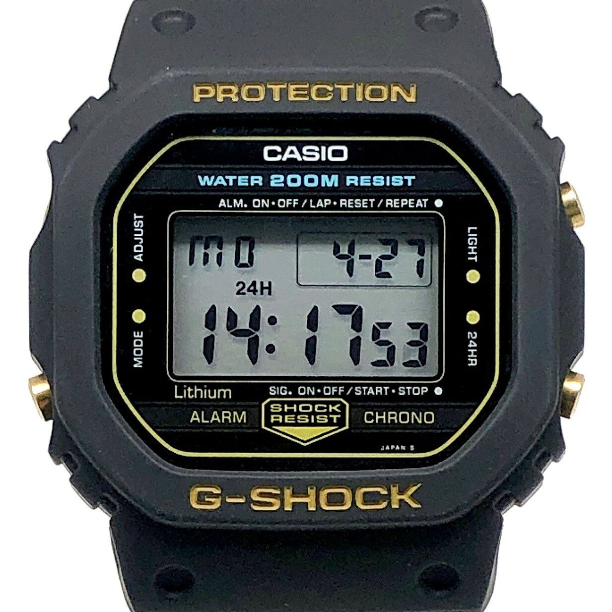 Casio × G Shock × Vintage DW-8120 SLOT MACHINE GUNDAM II VINTAGE-G