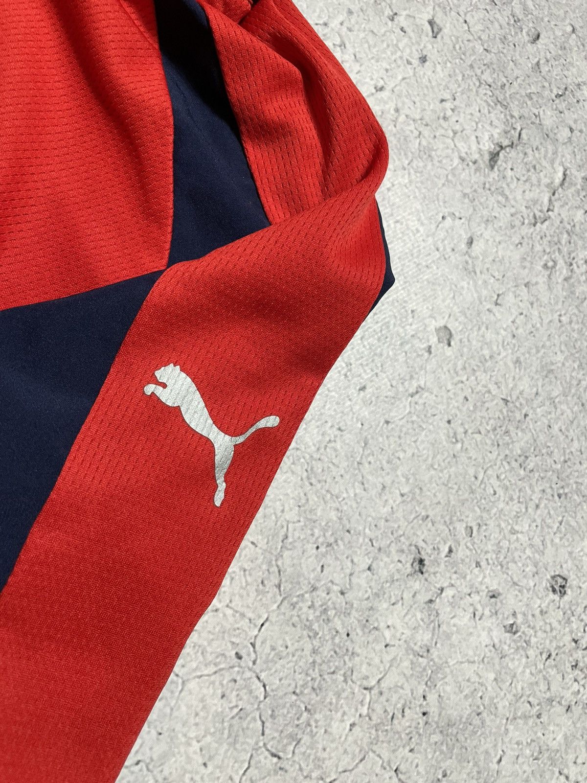 Puma Vintage Nylon Football Jacket Windbreaker Puma FC Arsenal Size US XL / EU 56 / 4 - 6 Thumbnail